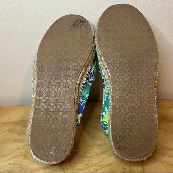 Lilly Pulitzer Lia Espradille Wade & Sea Sz 7 Shoes - Picture 7 of 8
